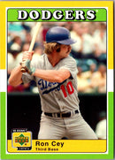 2001 Upper Deck Decade 1970's Ron Cey