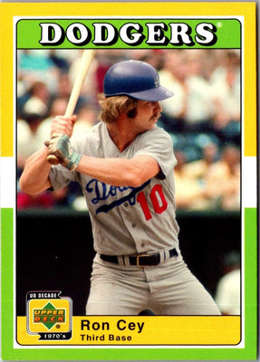 2001 Upper Deck Decade 1970's Ron Cey #64