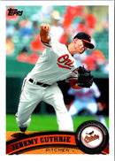 2011 Topps Jeremy Guthrie
