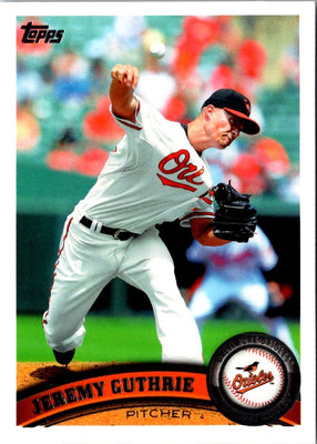 2011 Topps Jeremy Guthrie #321