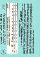 1986 Leaf Ozzie Guillen #140