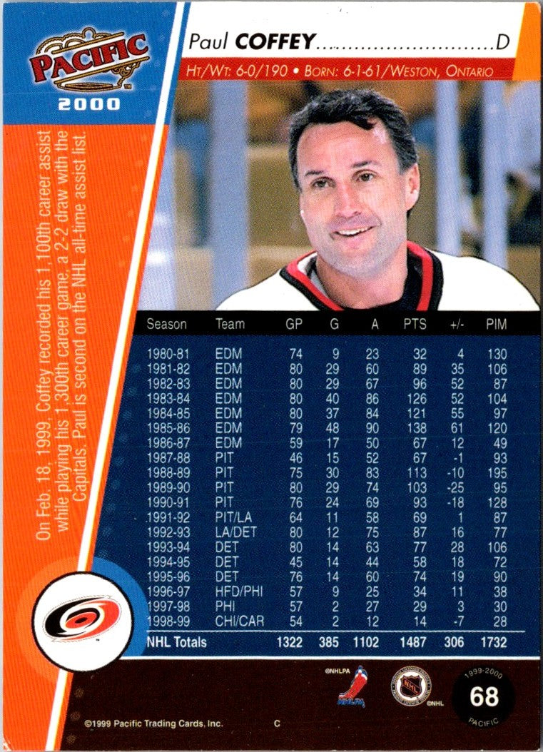 1999 Pacific Paul Coffey