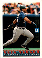 1995 Bazooka Greg Vaughn #43