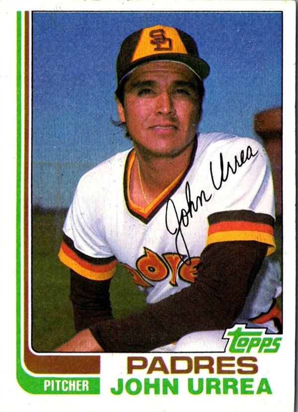 1982 Topps John Urrea #28