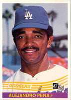 1984 Donruss Alejandro Pena #250 Rookie