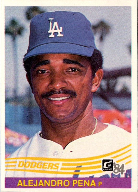 1984 Donruss Alejandro Pena #250 Rookie