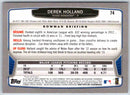 2014 Bowman Derek Holland