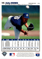 1995 Collector's Choice Silver Signature Ricky Bones #185