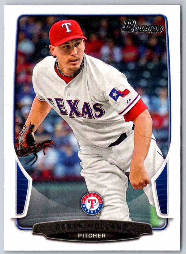 2014 Bowman Derek Holland #74