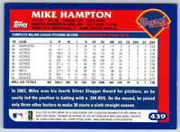 2003 Topps Mike Hampton #439