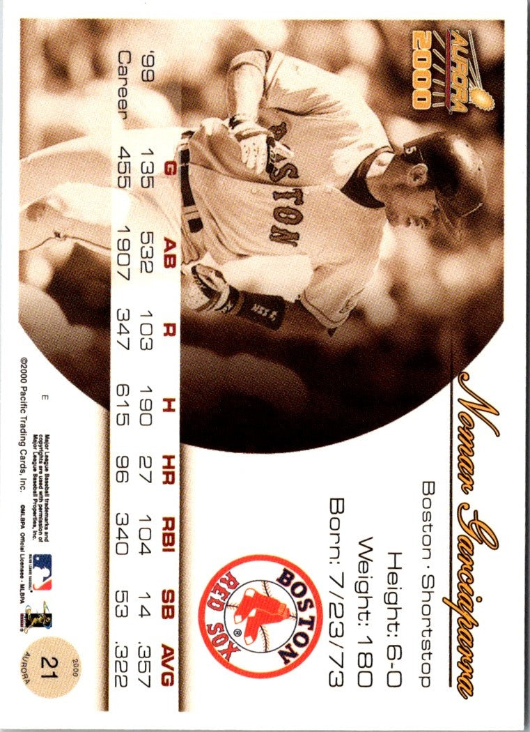 2000 Pacific Aurora Nomar Garciaparra