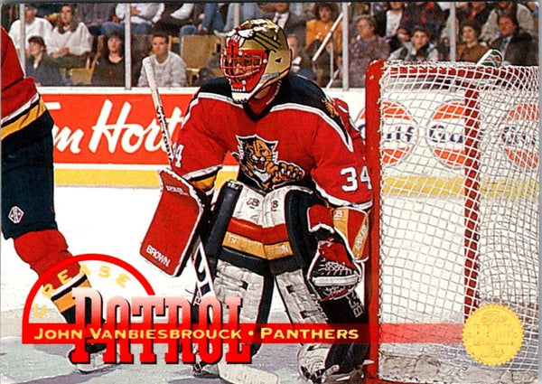 1994 Leaf Crease Patrol John Vanbiesbrouck #5