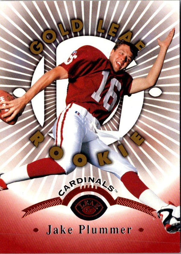 1997 Leaf Jake Plummer #162 Rookie