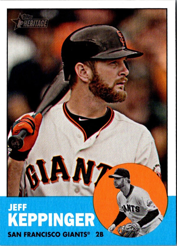 2012 Topps Heritage Jeff Keppinger #199