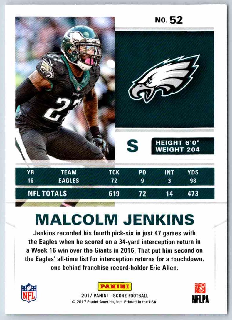 2017 Score Malcolm Jenkins