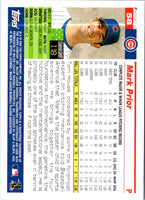 2005 Topps Opening Day Mark Prior #58