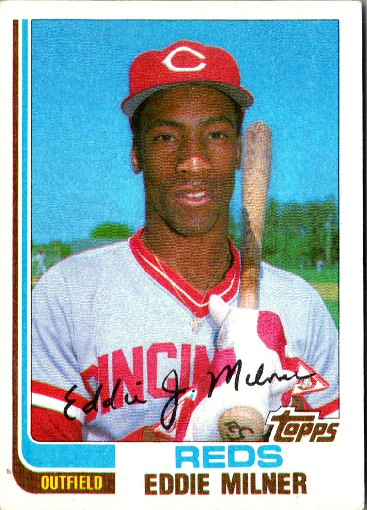 1982 Topps Traded Eddie Milner