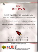 2007 Upper Deck First Edition Levi Brown #106 Rookie