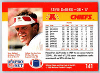 1990 Pro Set Steve DeBerg #141