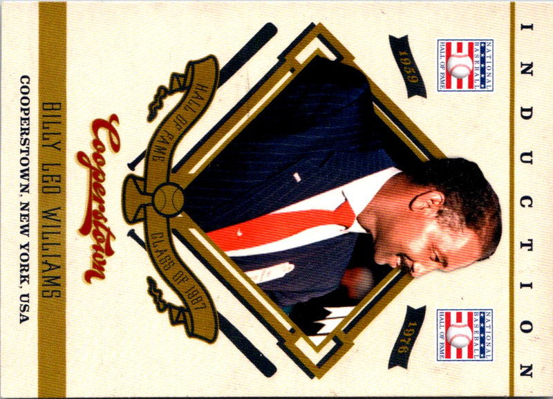 2012 Panini Cooperstown Induction Billy Williams
