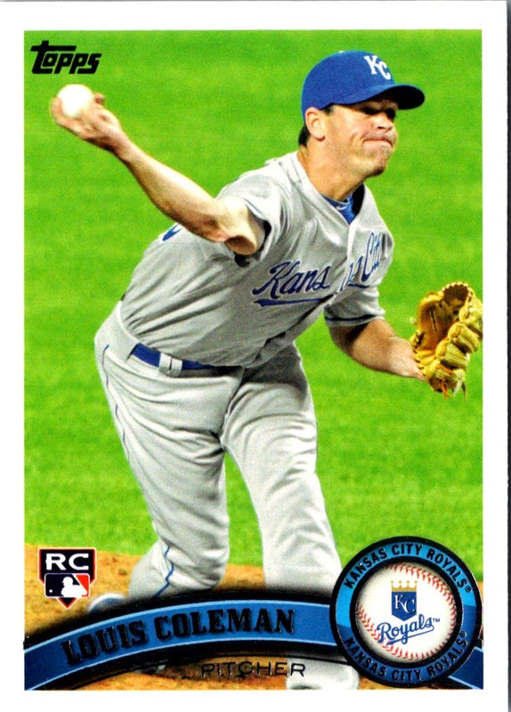 2011 Topps Update Louis Coleman #US213 Rookie