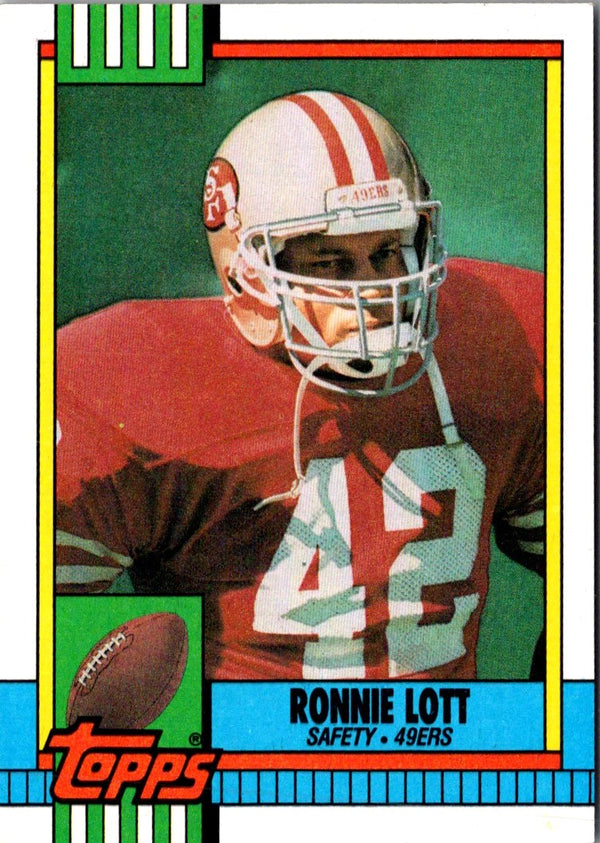 1990 Topps Ronnie Lott #9