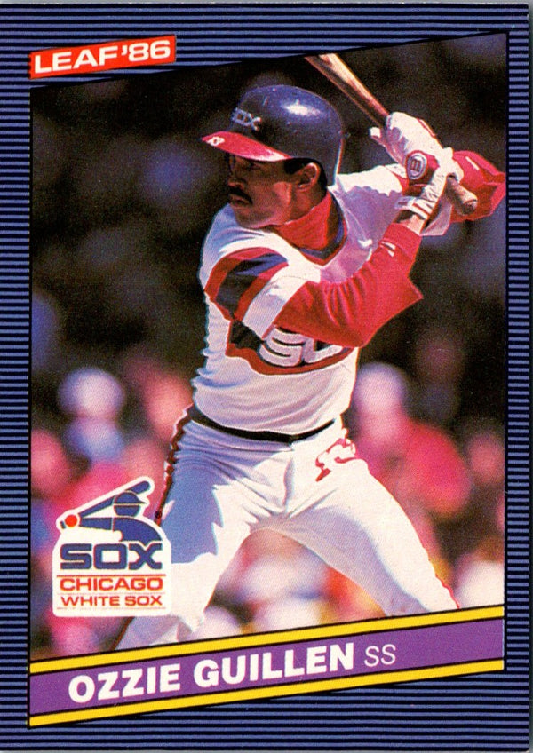 1986 Leaf Ozzie Guillen #140