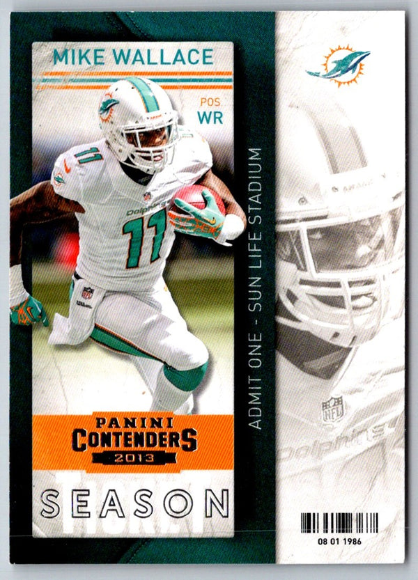 2013 Panini Contenders Mike Wallace #41