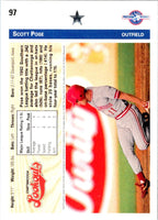 1992 Upper Deck Minors Scott Pose #97