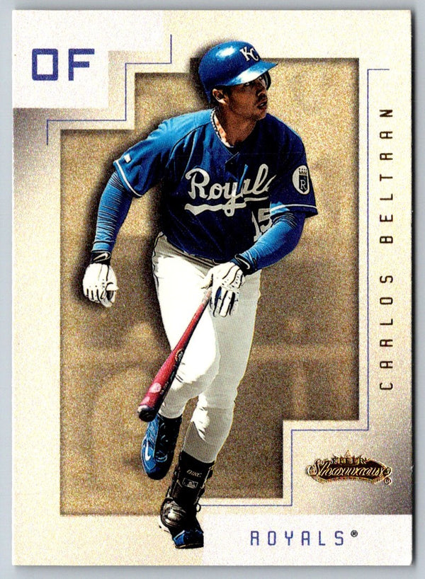 2001 Fleer Showcase Carlos Beltran #66