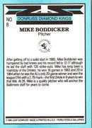 1986 Diamond Kings Mike Boddicker
