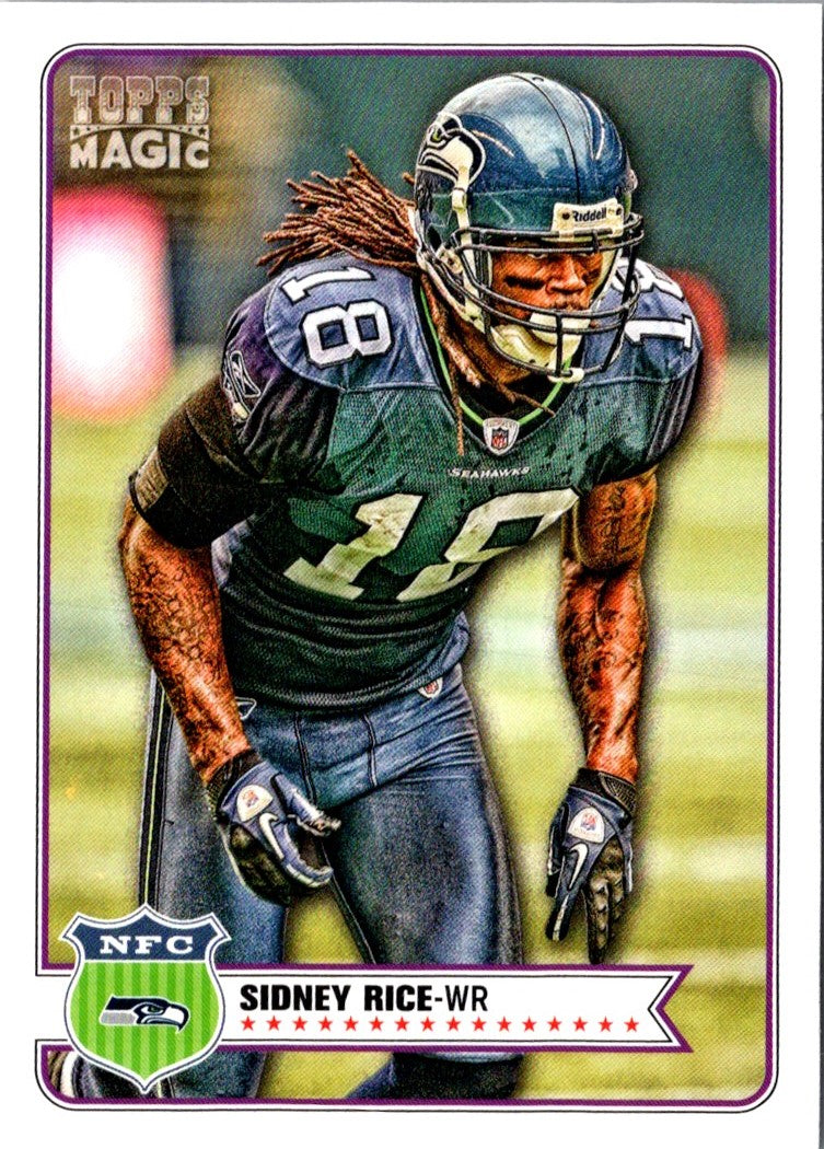 2012 Topps Magic Sidney Rice