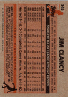 1983 Topps Jim Clancy #345