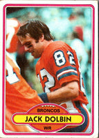 1980 Topps Jack Dolbin #176