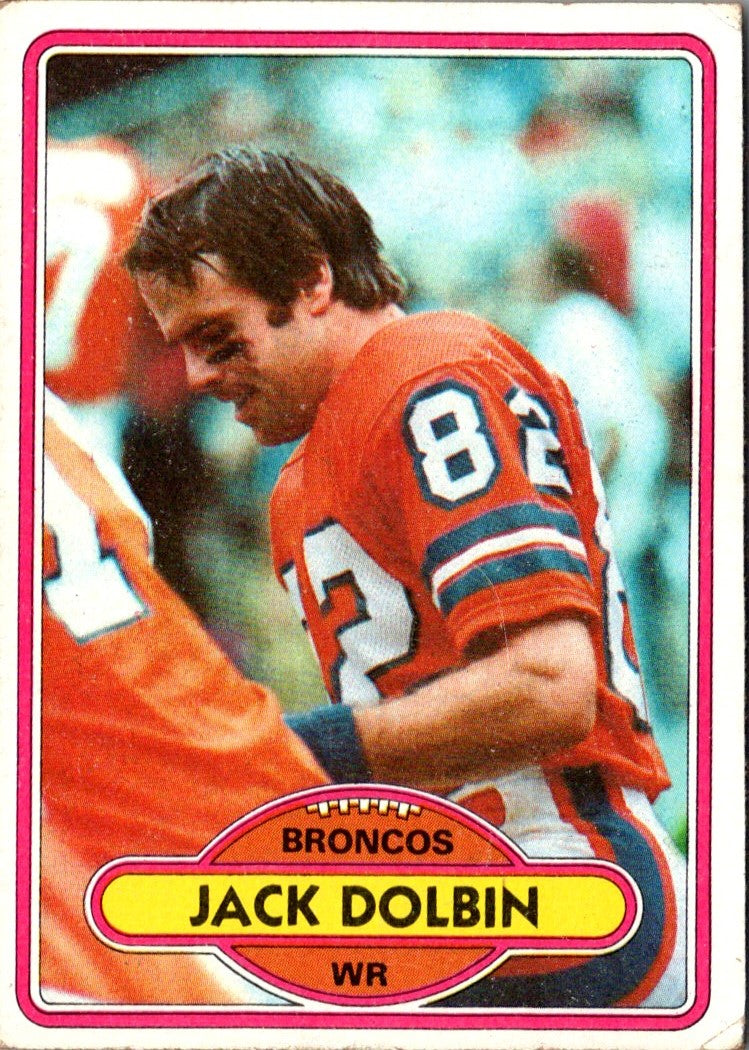1980 Topps Jack Dolbin