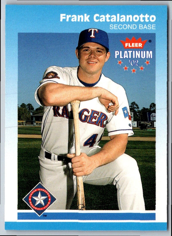 2002 Fleer Platinum Frank Catalanotto #230