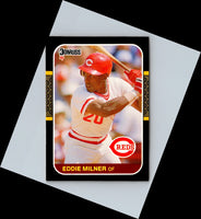 1986 Donruss Eddie Milner #325