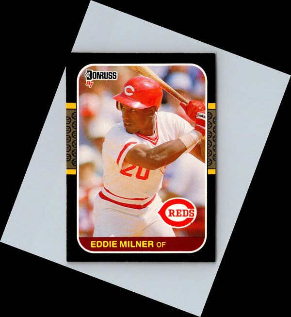 1986 Donruss Eddie Milner #325