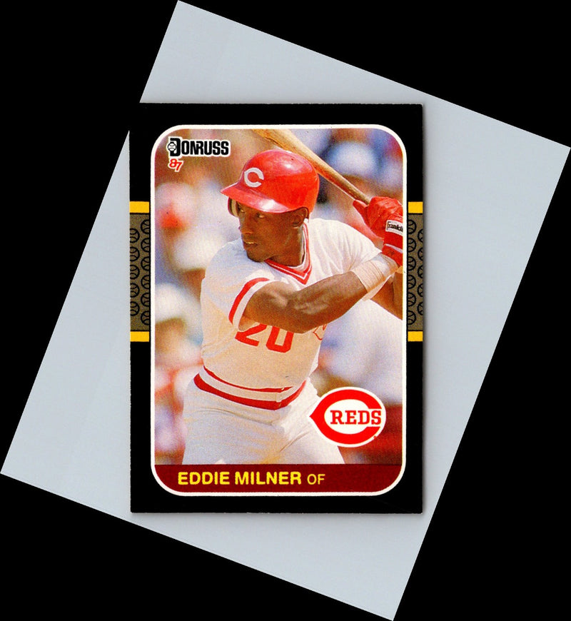1986 Donruss Eddie Milner