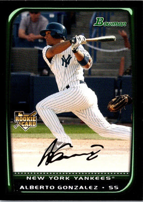 2008 Bowman Alberto Gonzalez #219