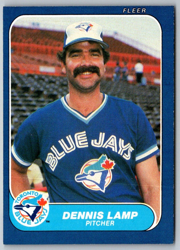 1986 Fleer Dennis Lamp #64