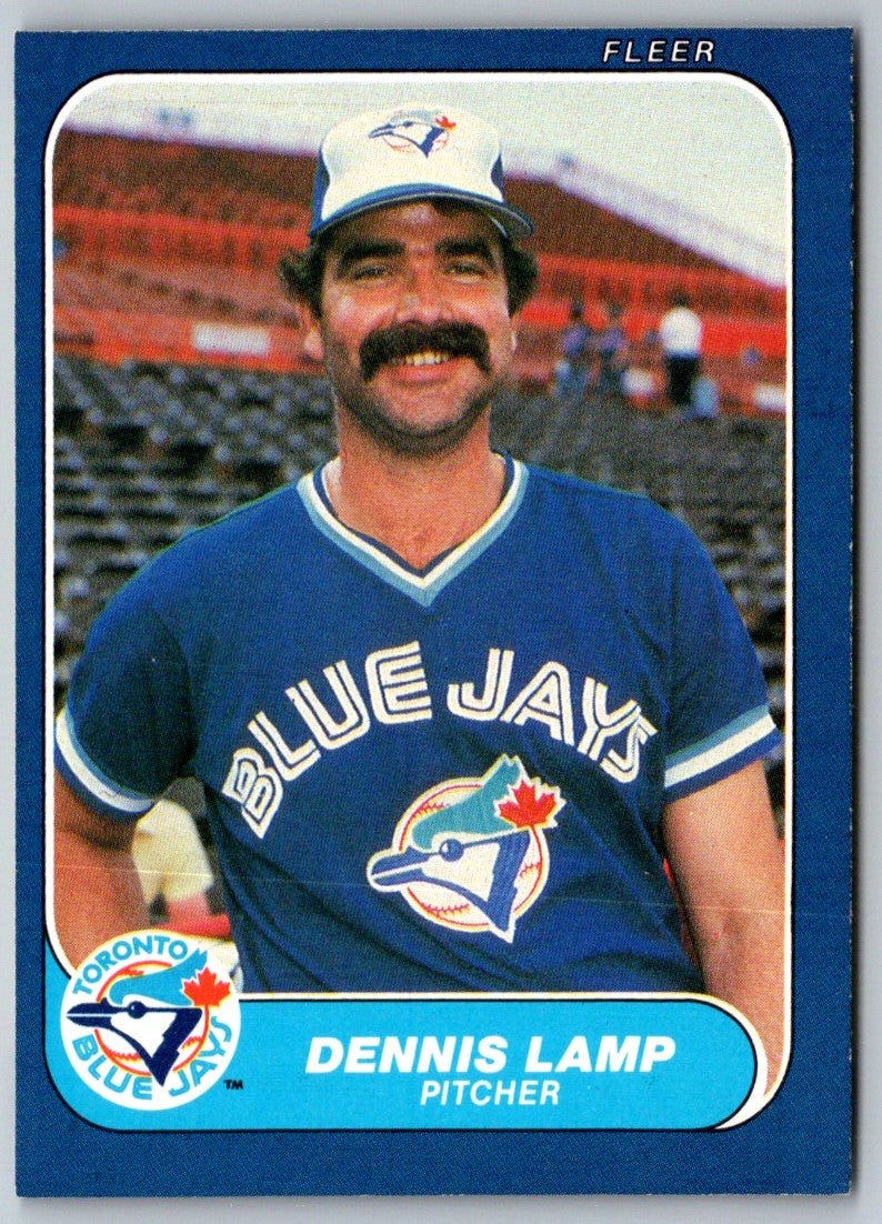 1986 Fleer Dennis Lamp