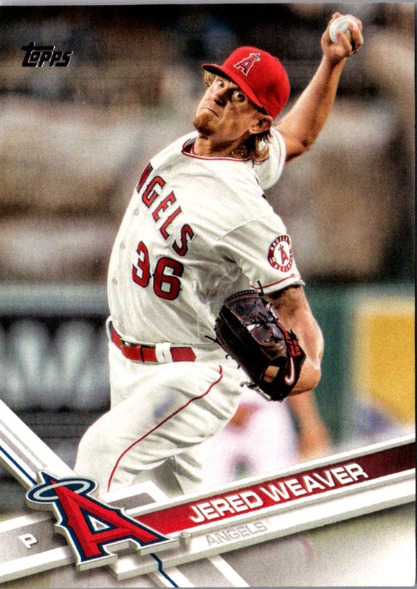 2017 Topps Jered Weaver #135