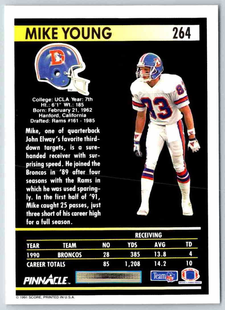 1991 Pinnacle Mike Young
