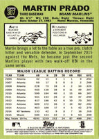 2016 Topps Heritage Martin Prado #307