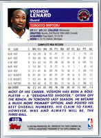2003 Topps 1st Edition Voshon Lenard #159