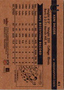 2001 Fleer Tradition Ken Dilger