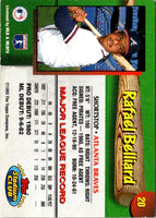 1993 Stadium Club Atlanta Braves Rafael Belliard #20