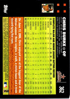 2007 Topps Chris Burke #362