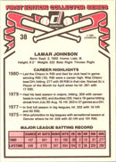 1981 Donruss Lamar Johnson
